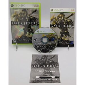 Darksiders - Xbox 360 - CIB w/ Manual & Insert - Foil Holographic Cover - THQ